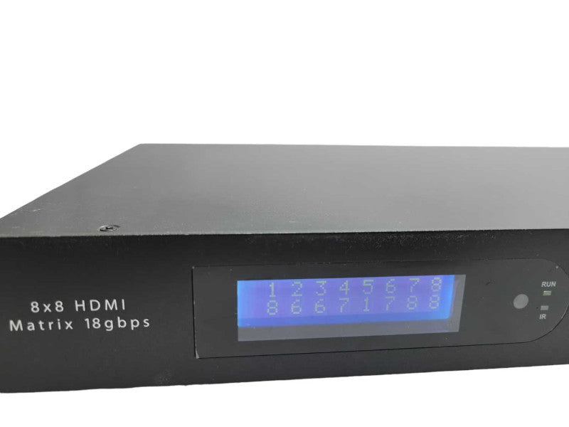 No Hassle Audio Video 8x8 HDMI Matrix 18gbps _