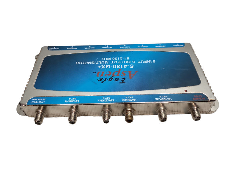 Eagle Aspen S-4180-GX+ 5-Input x 8-Output Multi Switch 54-2150 MHz &