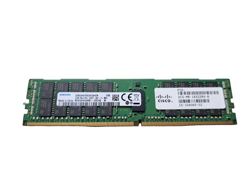Samsung 32GB 2Rx4 PC4-2400T-RA1-11-MCO | DDR4 Server Memory Q)