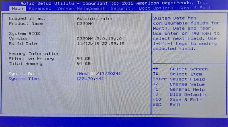 Cisco C220 M4 1U Server | 2x Xeon E5-2650 v4 @ 2.20GHz 64GB DDR4 MegaRAID )