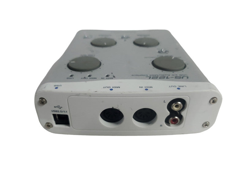 TASCAM US-122L USB 2.0 Audio/MIDI Interface (AS-IS) |