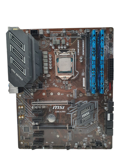 MSI Z390-A PRO Motherboard i5-8600 & 16GB RAM  -