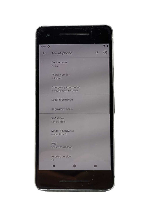 Google Pixel 2 64GB - READ  $