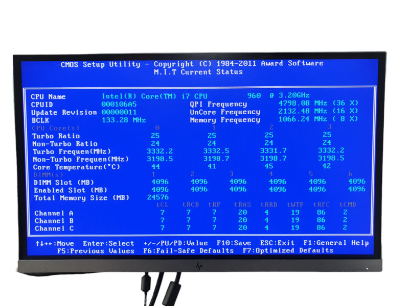 GIGABYTE Ultra Durable GA-X58A-UD3R Rev:2.0 i7-960 & 24GB RAM  -