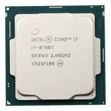 Intel Core i7-8700T @2.30GHz 6 core CPU  Q-