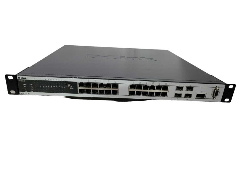 D-Link xStack DXS-3227P 24-Port PoE Managed Gigabit Stackable Switch !