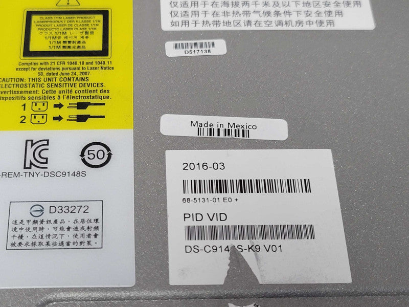 Cisco DS-C9148S-K9 48-Port 16GbE SFP+ Multilayer Fabric Switch w/Ears 2x PSU Q_