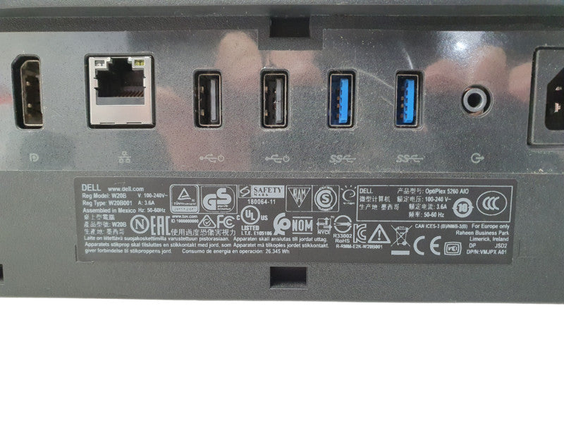 DELL OptiPlex 5260 All-in-One 21.5\\" i5-8600 8GB RAM & 256GB SSD Plz READ  -