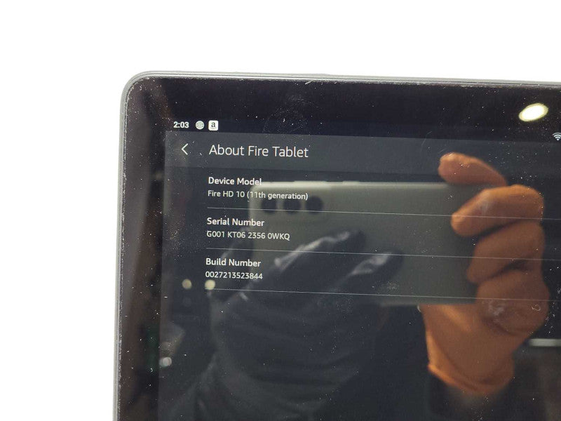 Amazon Kindle Fire HD 10 32GB 11th Gen 1080p Full HD Tablet READ $