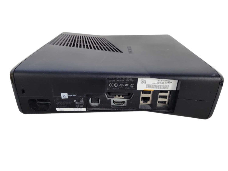 Microsoft Xbox 360 S Console Only Black Model 1439 FOR PARTS/REPAIR READ !