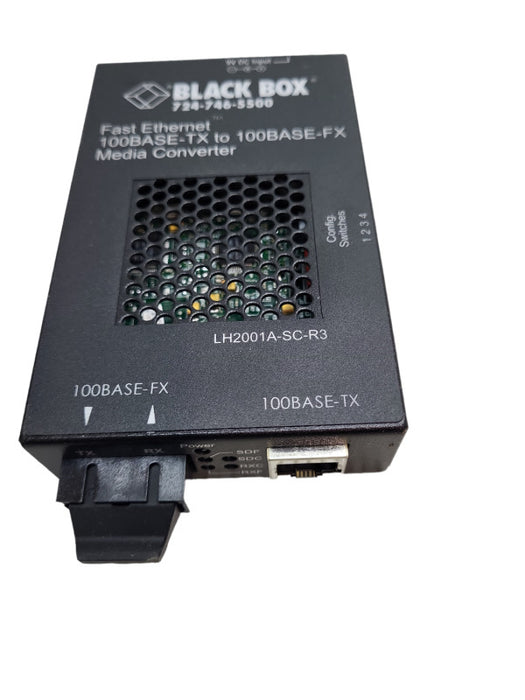 Black Box 724-746-5500 Distribution Panel/Media Converter For Cisco Router &