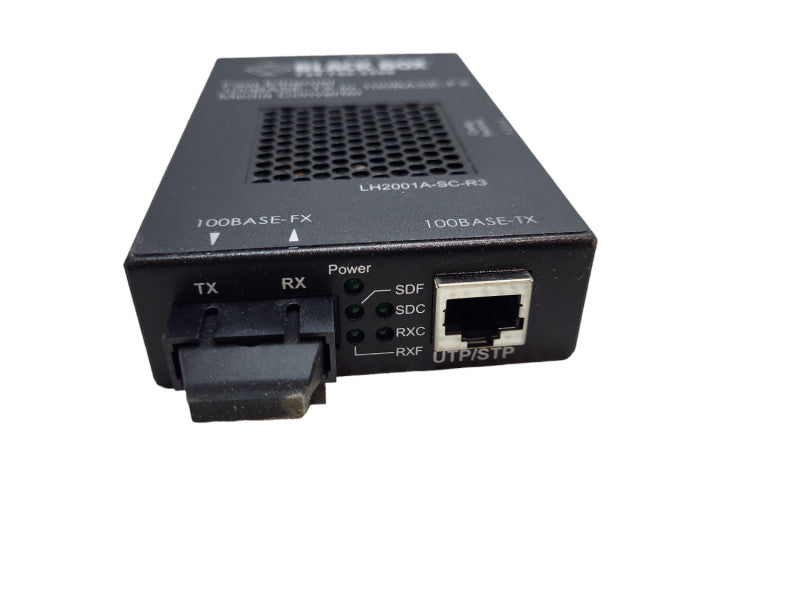 Black Box 724-746-5500 Distribution Panel/Media Converter For Cisco Router &