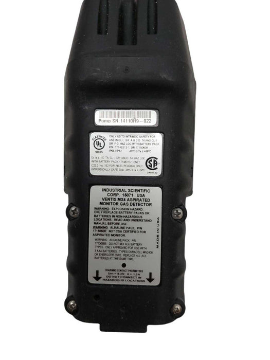 Industrial Scientific Ventis Gas Detector Model: MX4 =