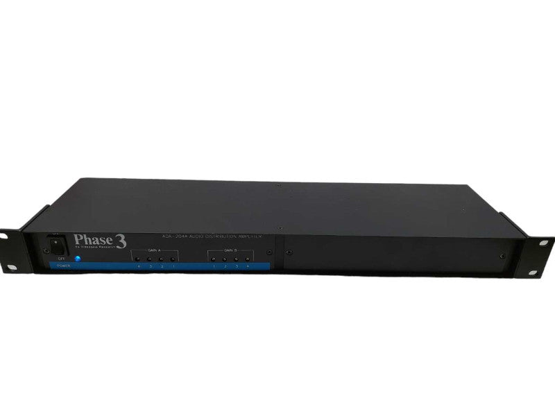 Phase 3 Videoquip ADA-204A/R1 Audio Distribution Amplifier  =