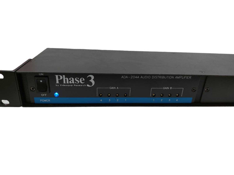 Phase 3 Videoquip ADA-204A/R1 Audio Distribution Amplifier  =