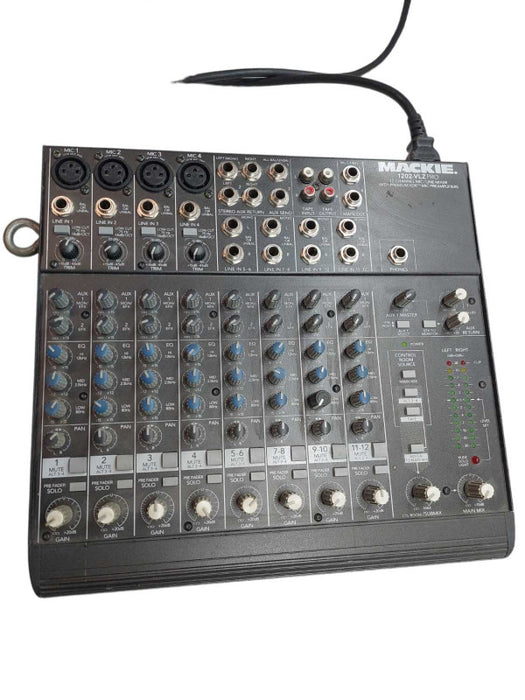Mackie 1202-VLZPro 12-Chanel Mic/Line Mixer with Premium XDR Mic PreAmplifier â