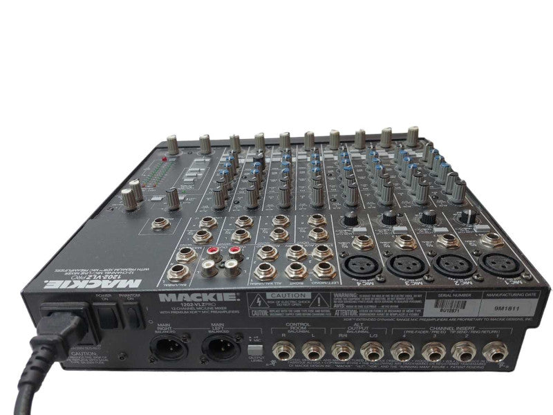 Mackie 1202-VLZPro 12-Chanel Mic/Line Mixer with Premium XDR Mic PreAmplifier â