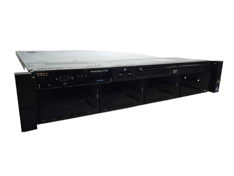 Dell PE R720 E5-2609 v2 @ 2.5GHz 32GB ECC DDR3 H710P Mini 2x 495W PSU 3.5\\" Q$