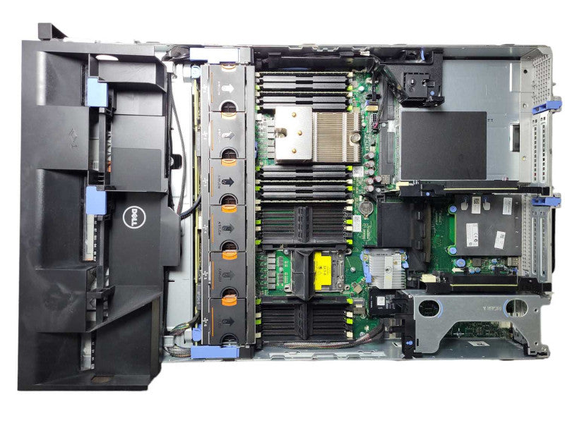Dell PE R720 E5-2609 v2 @ 2.5GHz 32GB ECC DDR3 H710P Mini 2x 495W PSU 3.5\\" Q$