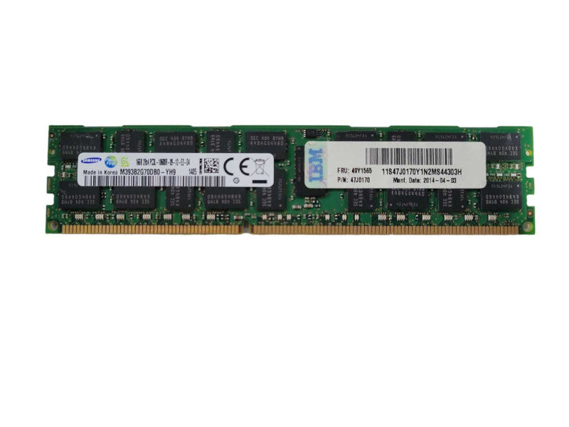 Samsung 16GB 2Rx4 PCL3-10600R-D9-12-E3-D4 Server Memory Q!