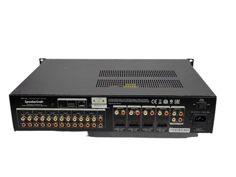 Speakercraft MRA-664 Multi-Zone Audio Controller Amplifier, READ _