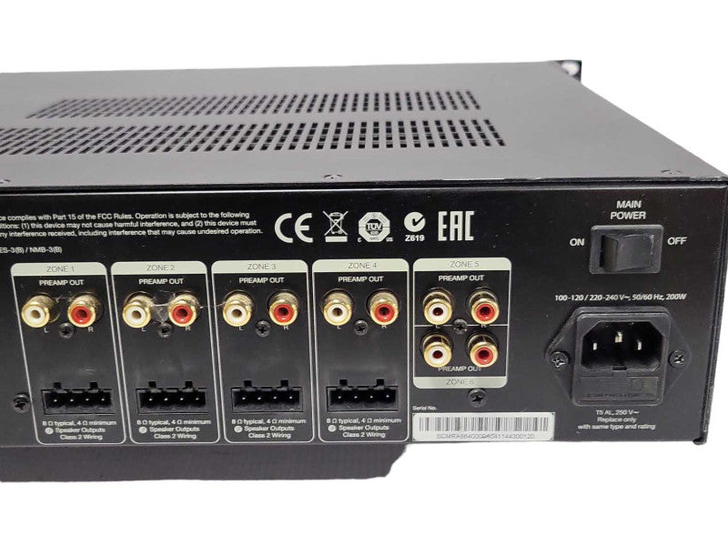 Speakercraft MRA-664 Multi-Zone Audio Controller Amplifier, READ _