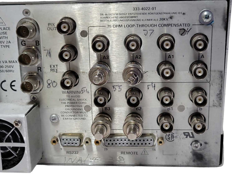 Tektronix 1760 Series vector monitor, READ _