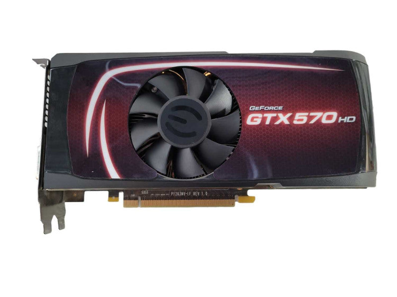 EVGA NVIDIA GeForce GTX 570 HD SC 1 GB GDDR5 PCI Express 2.0 x16 Video Card  !