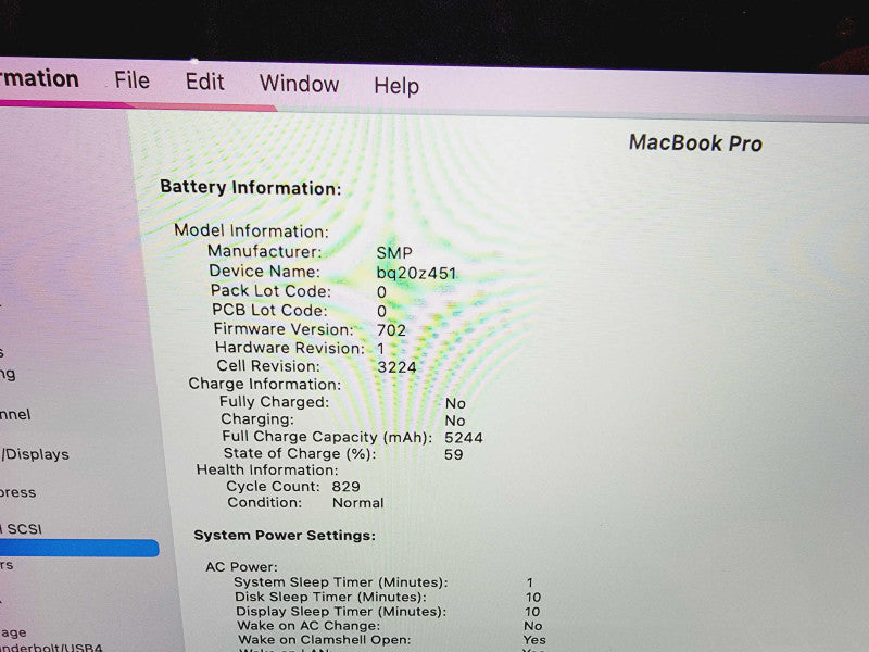 Apple Macbook Pro 2015 13\\" Core i5-5257U @ 2.7GHz 8GB DDR3 500GB SSD [Read] (