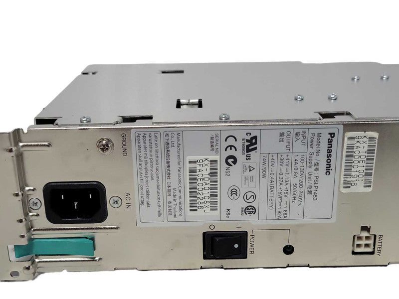 Panasonic PSLP1453 KX-TDE100 Power Supply _