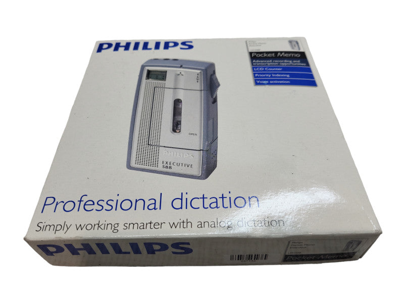 PHILIPS LFH 588 POCKET MEMO Voice Recorder &