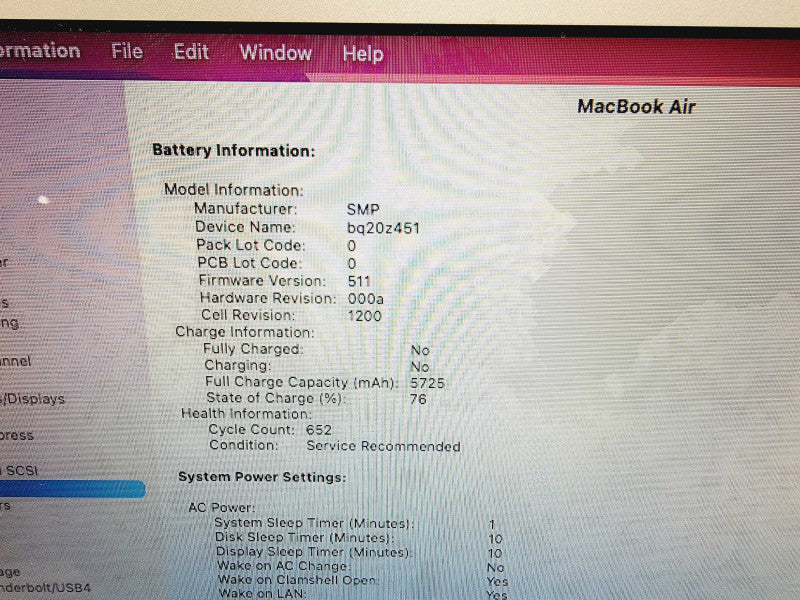 Apple Macbook Air 2017 13\\" Core i5-5350U @ 1.8GHz 8GB DDR3 500GB SSD (