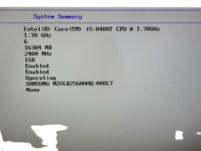 Lenovo ThinkCentre M720q USFF i5-8400T 16GB DDR4 256GB M.2 $