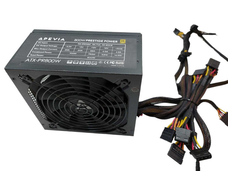 Apevia 800W Prestige Power Supply Model: ATX-PR800W â