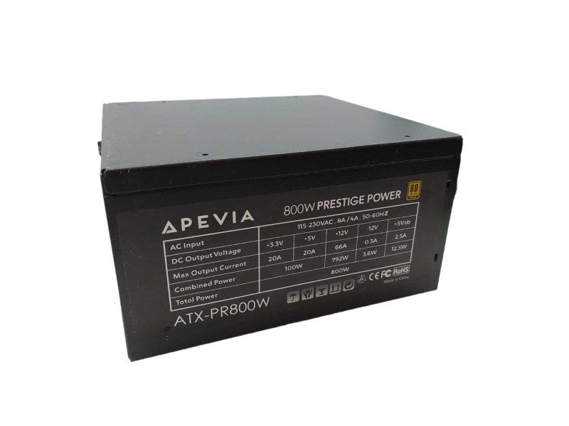 Apevia 800W Prestige Power Supply Model: ATX-PR800W â
