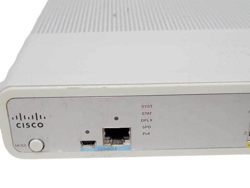 Cisco WS-C3560C-8PC-S 8-Port PoE + 2x Dual Purpose uplink IP Base Q_