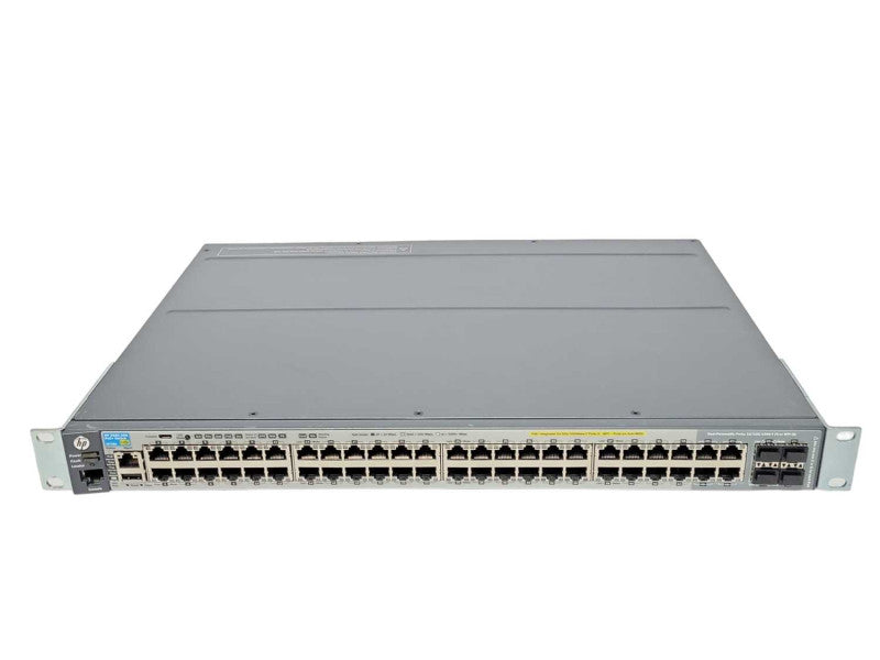 HP Aruba 2920-48G-PoE+ J9729A 48-Port Gigabit PoE+ Switch w/ J9733A Module _