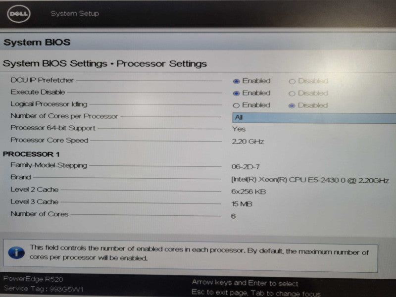 Dell PE R520 Xeon E5-2430 0 @ 2.2GHz 24GB ECC DDR3  2x PSU 3.5\\" !