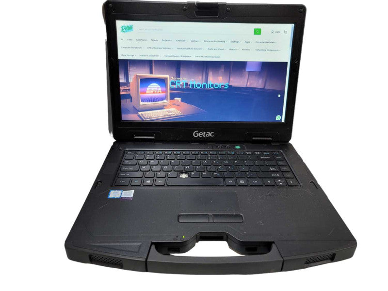 Getac S410 TOUCH Rugged Laptop| i5-6200U |8GB DDR4| 256GB SSD| READ Î²