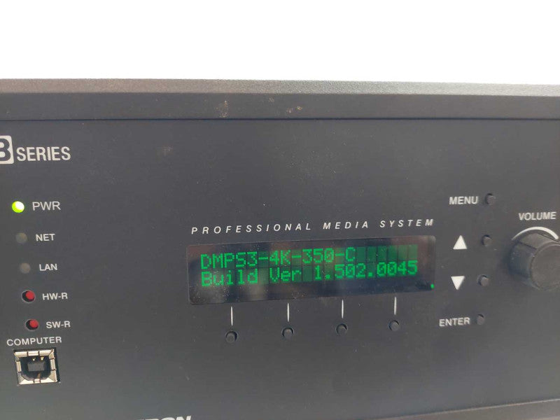 Crestron HDMI 3 Series Model: DMPS3-4K-350-C Qâ