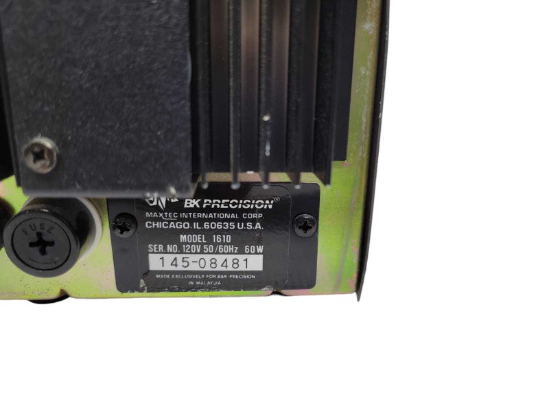 BK PRECESICION DC POWER SUPPLY 1610 %