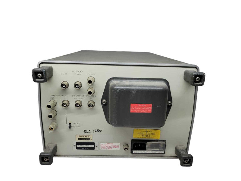 HP Hewlett Packard 3580A Spectrum Analyzer %