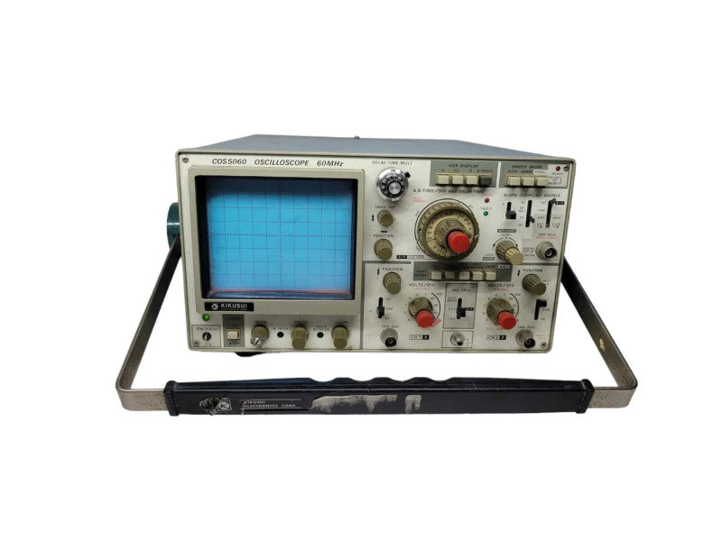 Kikusui COS5060 60Mhz 3 Channel Oscilloscope %