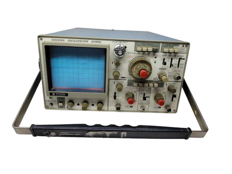Kikusui COS5060 60Mhz 3 Channel Oscilloscope %