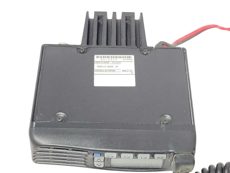 Icom IC-F5023H MOBILE TRANSCEIVERS with MIC and Car Charger, READ _