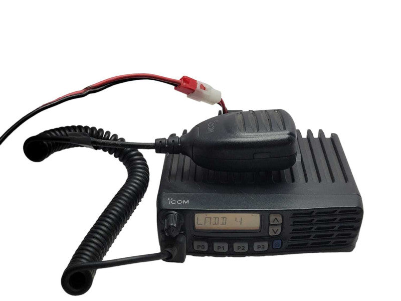 Icom IC-F5023H MOBILE TRANSCEIVERS with MIC and Car Charger, READ _