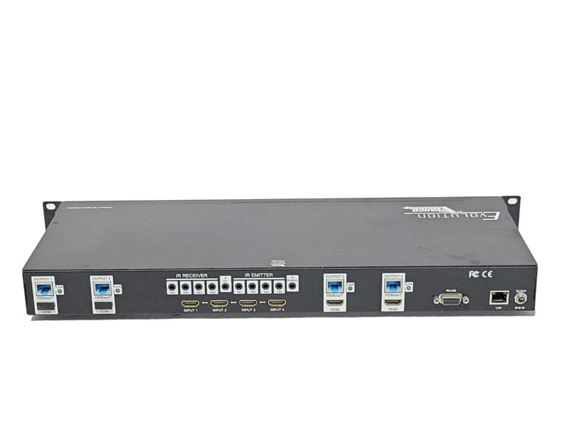 Vanco EVMX4004 Evolution HDBaseT 4x4 Matrix Selector Switch _