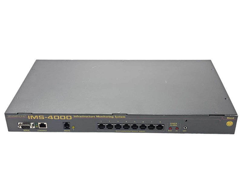 Sensaphone IMS-4000 Enterprise Remote Infrastructure Monitoring Host READ _