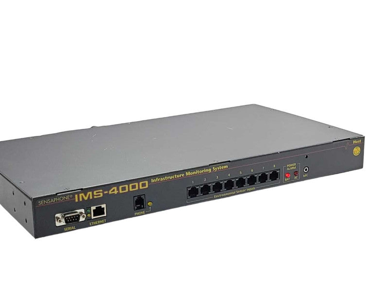 Sensaphone IMS-4000 Enterprise Remote Infrastructure Monitoring Host READ _