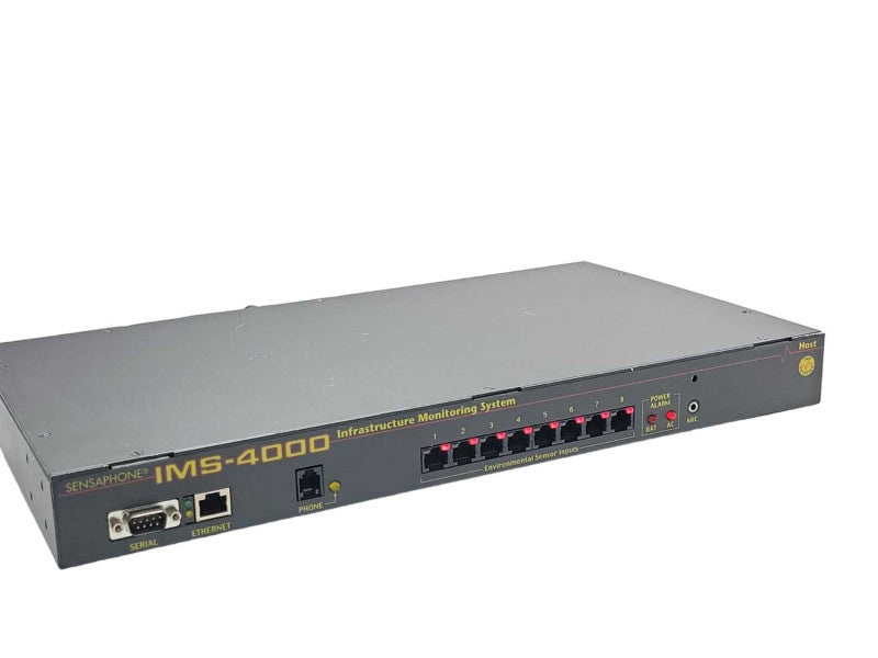 Sensaphone IMS-4000 Enterprise Remote Infrastructure Monitoring Host READ _